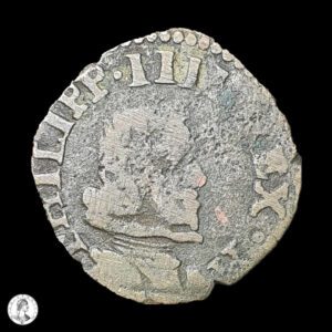 Milán Felipe IV (1621-1665) ND 1 Quattrino