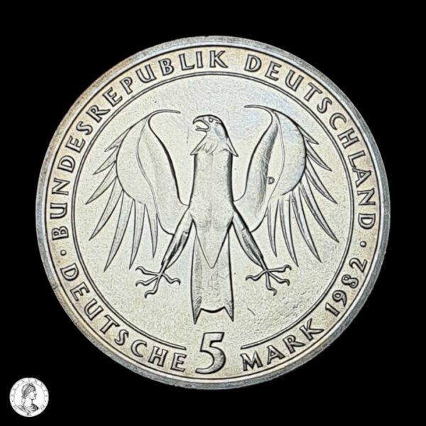 012594a Alemania 1982 5 Marcos