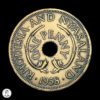 Rodesia Y Nyasalandia Isabel II (1952-2022) 1958 1 Penique