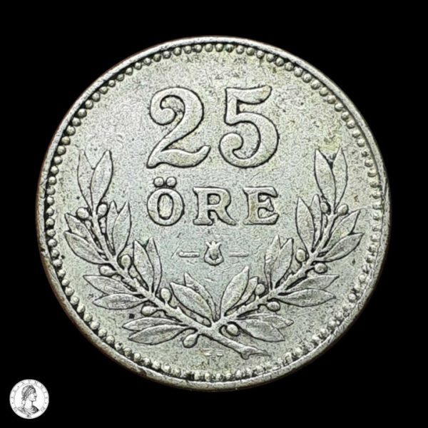 002440r Suecia Gustavo V (1907-1950) 1914 25 Ore