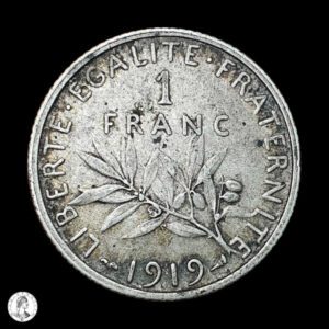 Francia 1919 1 Francos