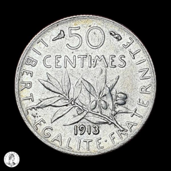002633r Francia 1913 50 Céntimos