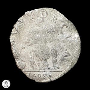 Estados Italianos Ducado De Milán Felipe II (1556-1598) ND Parpagliola