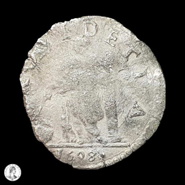 012563a Estados Italianos Ducado De Milán Felipe II (1556-1598) ND Parpagliola