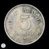 Estonia 1922 5 Marcos