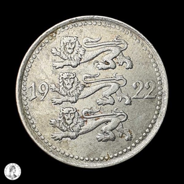 Estonia 1922 5 Marcos