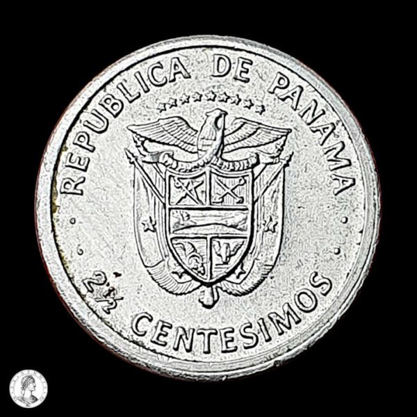 012783a Panamá 1976 2½ Centésimos