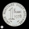 Estados Del África Occidental 1978 1 Franco