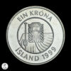 Islandia 1999 1 Corona
