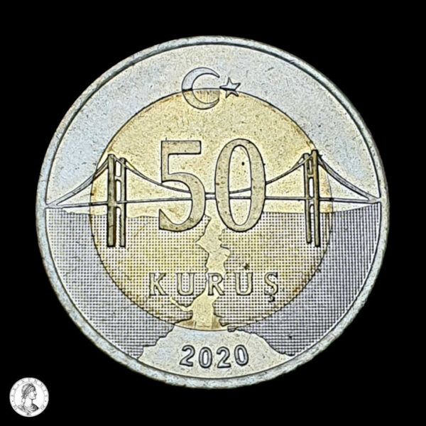 012588r Turquía 2020 50 Kurus