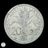Indochina (Francesa) 1945 20 Céntimos