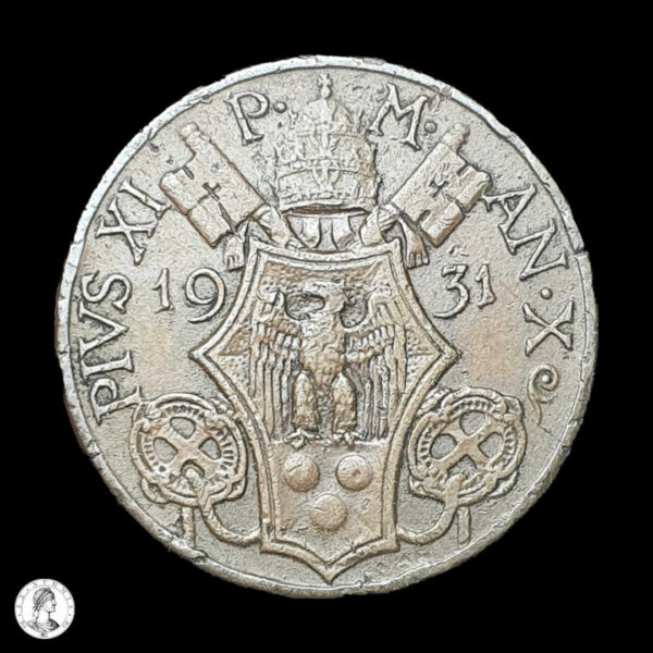 012718a Vaticano 1931 10 Centésimos