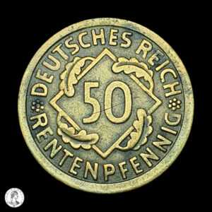 Alemania (Weimar) 1924 J 50 Rentenpfennig