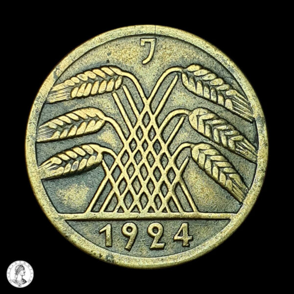 012884r Alemania (Weimar) 1924 J 50 Rentenpfennig