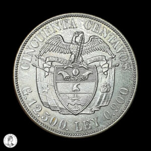 Colombia 1934 50 Centavos