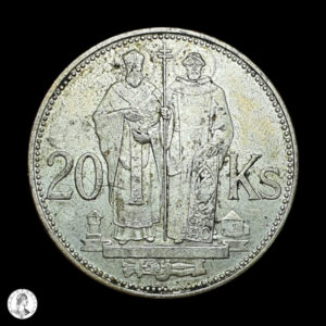 Eslovaquia 1941 20 Coronas
