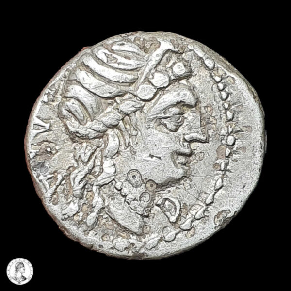 República Romana C. Allius Bala 96 a.C. Denario