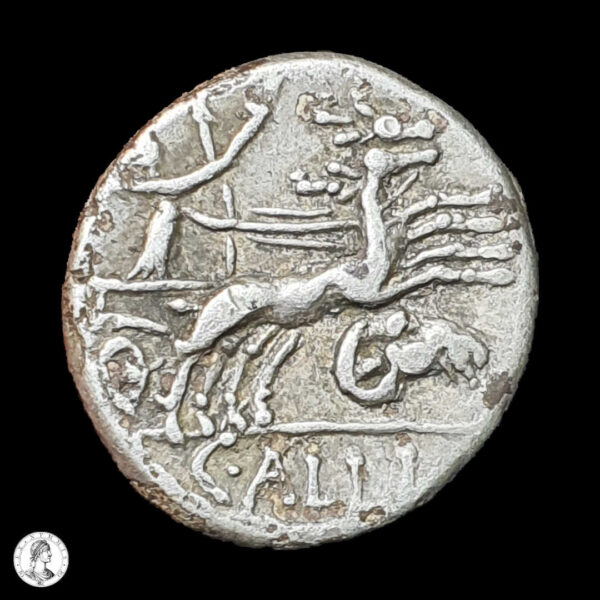 República Romana C. Allius Bala 96 a.C. Denario