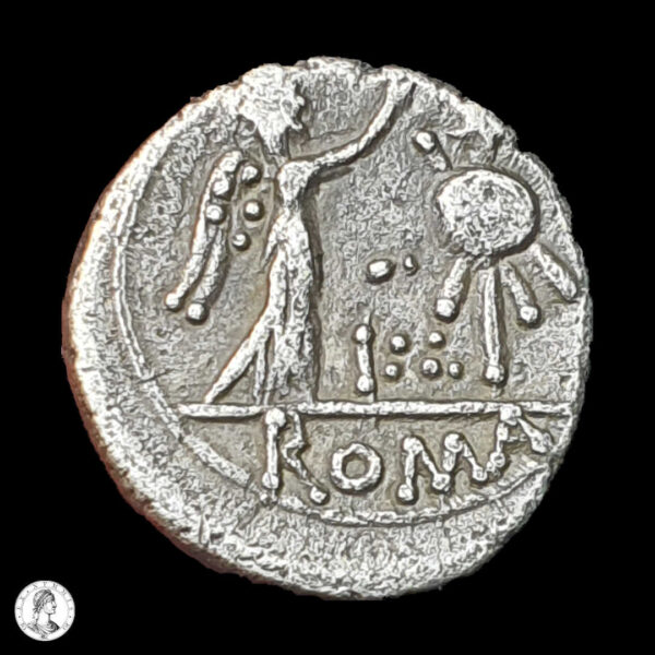 012883r República Romana Emisiones Anónimas 81 a.C AR Quinario