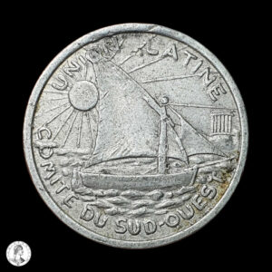 Francia (Toulouse) 1922/1933 25 Centimes