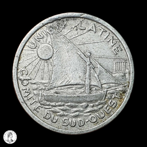 Francia (Toulouse) 1922/1933 25 Centimes