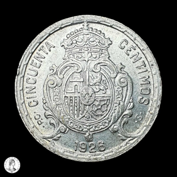 España Alfonso XIII (1886-1931) 1926 50 Céntimos