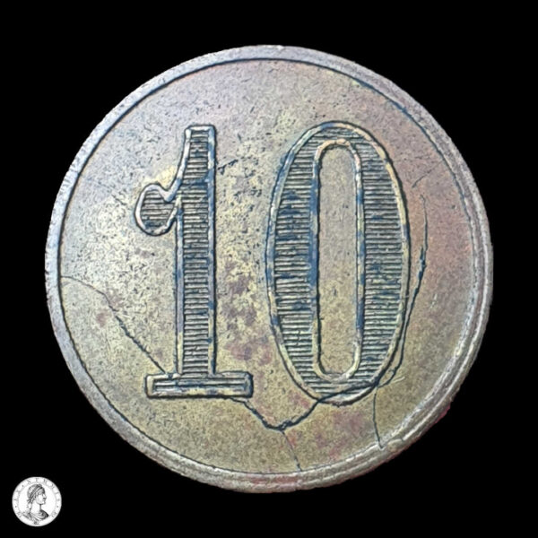 Uruguay Ficha Cervecería Parque Munich s/f ficha Valor 10