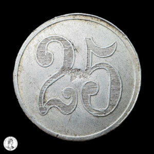 Uruguay Ficha De Estancia s/f ficha Valor 25