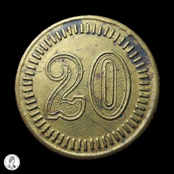 Uruguay Ficha Genérica s/f ficha Valor 20