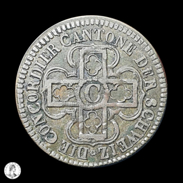 Cantón De Friburgo 1828 1 Batzen