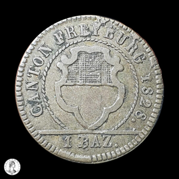 Cantón De Friburgo 1828 1 Batzen