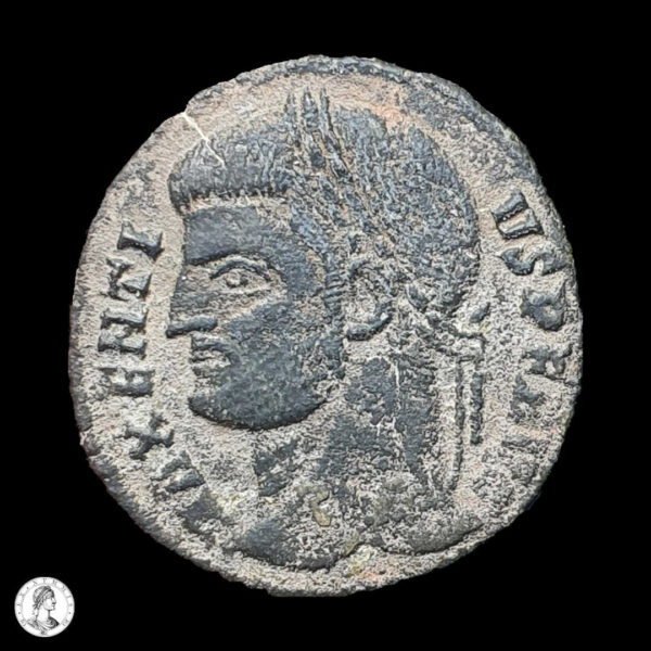 012908a Imperio Romano Majencio (306-312 D.C.) 310 d.C. 1/2 Follis