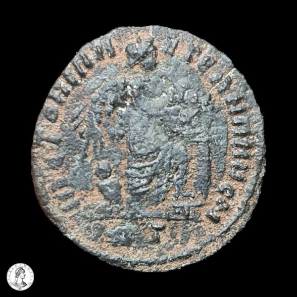 012908r Imperio Romano Majencio (306-312 D.C.) 310 d.C. 1/2 Follis