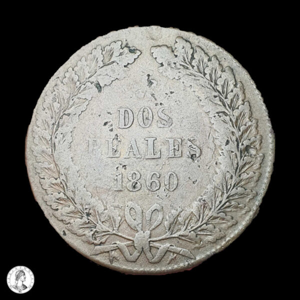 Buenos Aires 1860 2 Reales