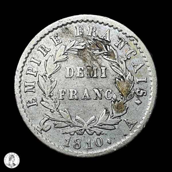 Francia Napoleón I (1804-1814) 1810 A 1/2 Franco