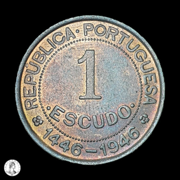 Guinea Portuguesa 1946 1 Escudo