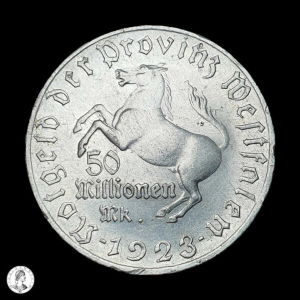 Westfalia 1923 50.000.000 Marcos