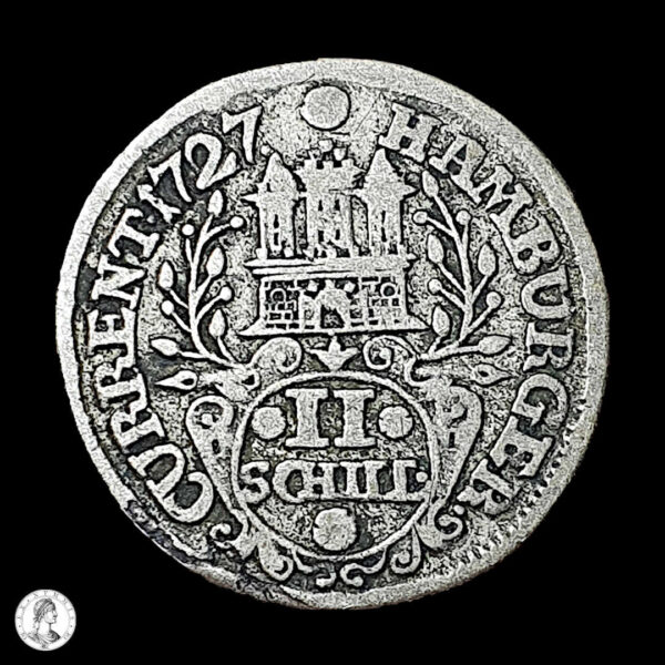 Hamburgo 1727 2 Chelines