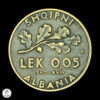 Albania Ocupación Italiana Víctor Manuel III (1939-1943) 1940 0,05 lek