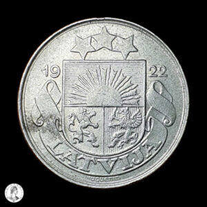 Letonia 1922 50 Santimu
