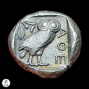 Ática Atenas Período Clásico 454-404 A.C. Tetradracma
