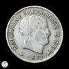 Reino Napoleónico De Italia Napoleón I (1805-1814) 1813 M 5 Soldi