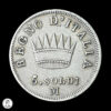 Reino Napoleónico De Italia Napoleón I (1805-1814) 1813 M 5 Soldi