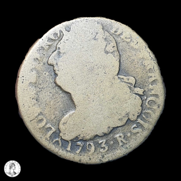 Francia Luis XVI (1791-1792) 1793 R 2 Soles