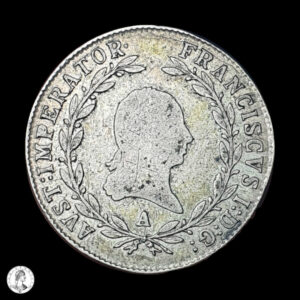 012953a Austria Francisco II (1804-1835) 1813 A 20 Kreuzer