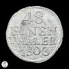 013009r Sajonia Albertina Federico Augusto I (1763 -1806) 1803 1/48 Thaler