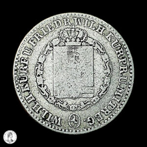 013013a Hesse Kassel Guillermo II (1821-1847) 1835 ⅙ Thaler