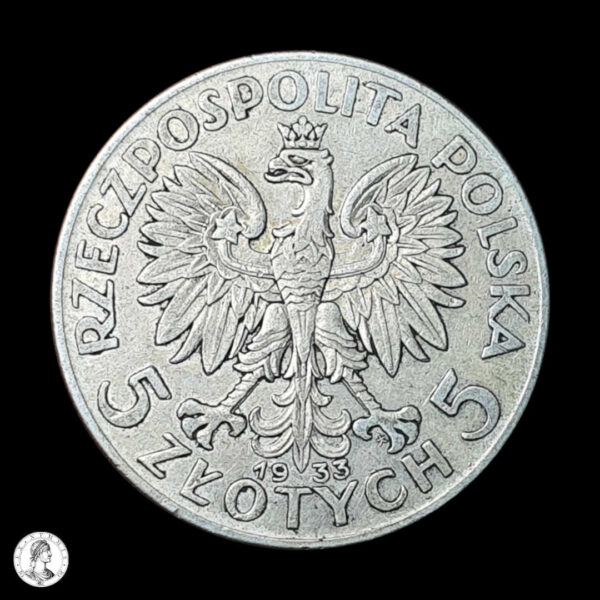 Polonia 1933 5 Zlotych