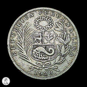 Perú 1928 ½ Sol
