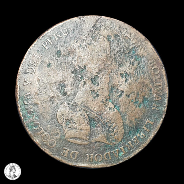 Bolivia Medalla Potosí al Libertador de Colombia y del Perú Simón Bolívar 1825